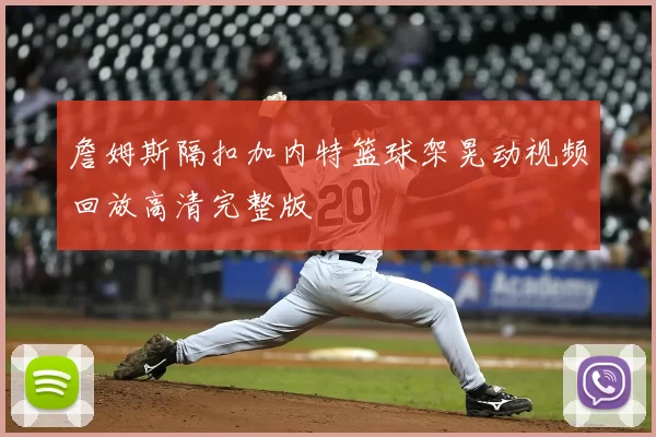 詹姆斯隔扣加内特篮球架晃动视频回放高清完整版