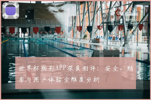 世界杯购彩APP深度测评:安全、赔率与用户体验全维度分析